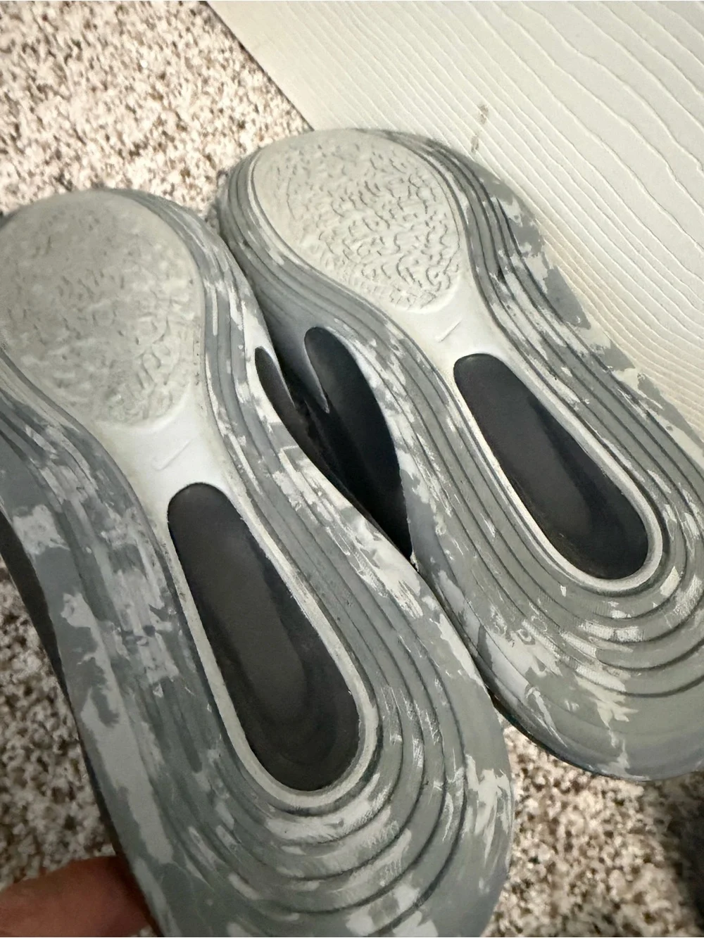 Nike kids Black & Gray Low-Top Sneakers